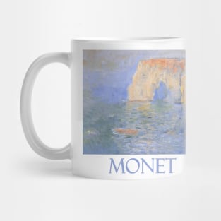 The Manneport, Reflections of Water (1885) by Claude Monet Mug